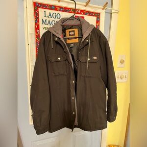 Dickies Black Hooded Field Jacket